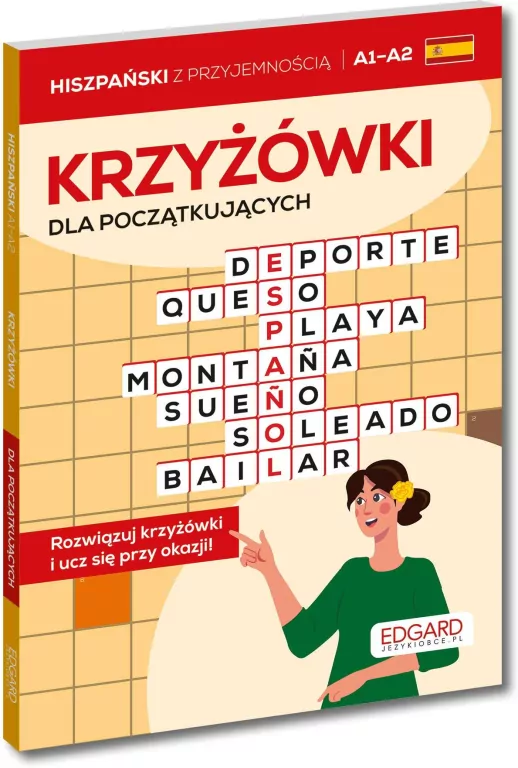 Hiszpański. Krzyżówki dla początkujących A1A2 - tantis.pl