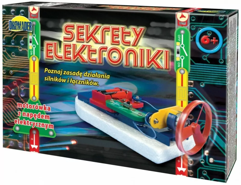 Sekrety elektroniki mini. Motorówka z napędem elektrycznym - tantis.pl