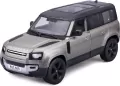 BBURAGO. Land Rover Defender 2022 silver 1:24 - tantis.pl