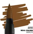 AK Interactive: Real Colors Markers - RCM007 - Brown - tantis.pl