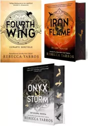 Pakiet: Fourth Wing. Czwarte Skrzydło / Iron Flame. Żelazny płomień / Onyx Storm. Onyksowa burza