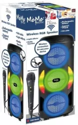 Głośnik bezprzewodowy z mikrofonem i światłem led