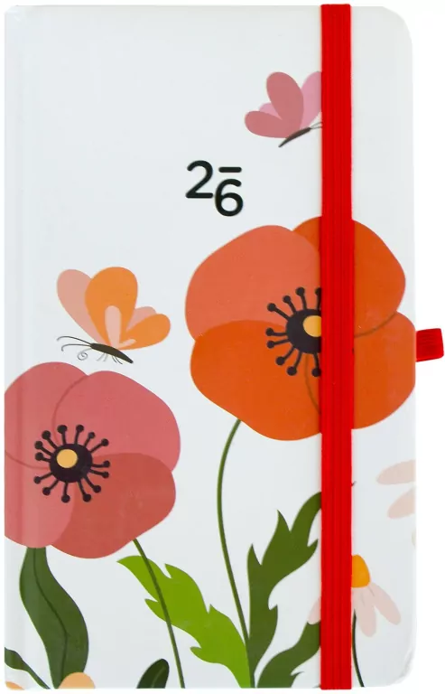 Kalendarz kieszonkowy 2026 Czerwone Maki ALBI - tantis.pl