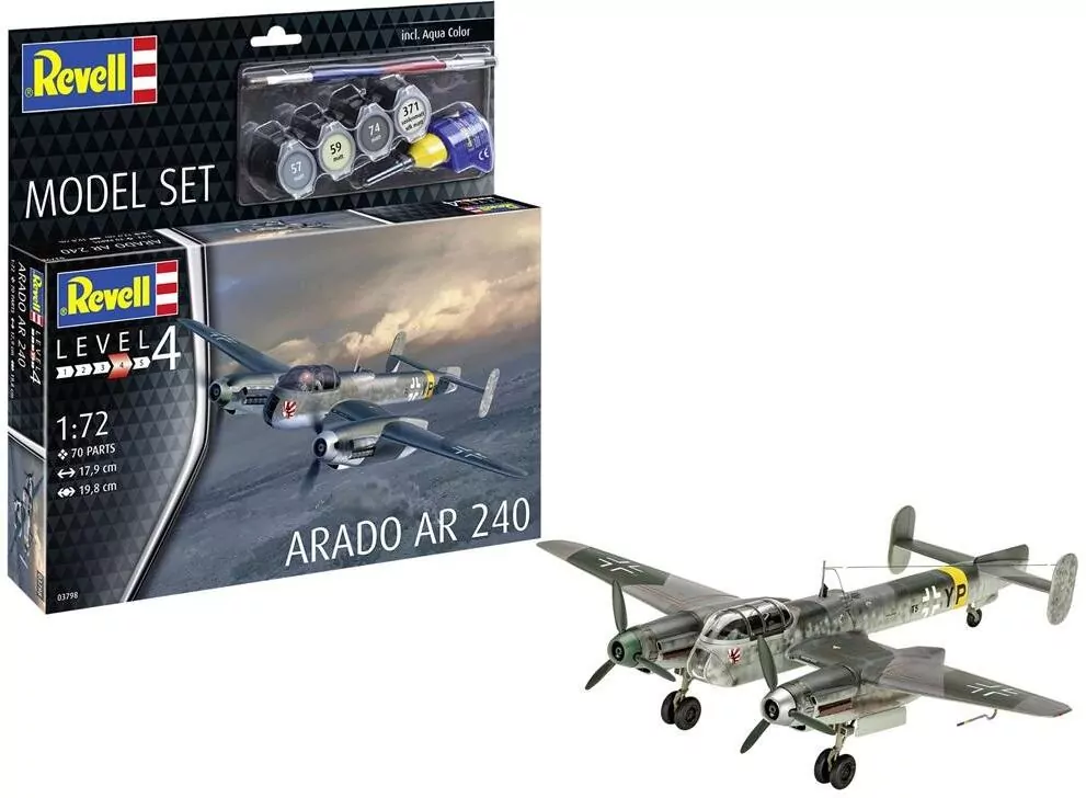 Model Set. Arado Ar 240 - tantis.pl