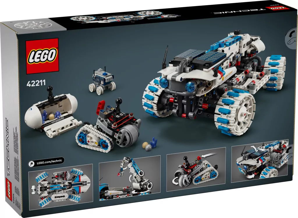 LEGO® Technic. Kosmiczny łazik księżycowy Lunar Outpost™ 42211 - tantis.pl