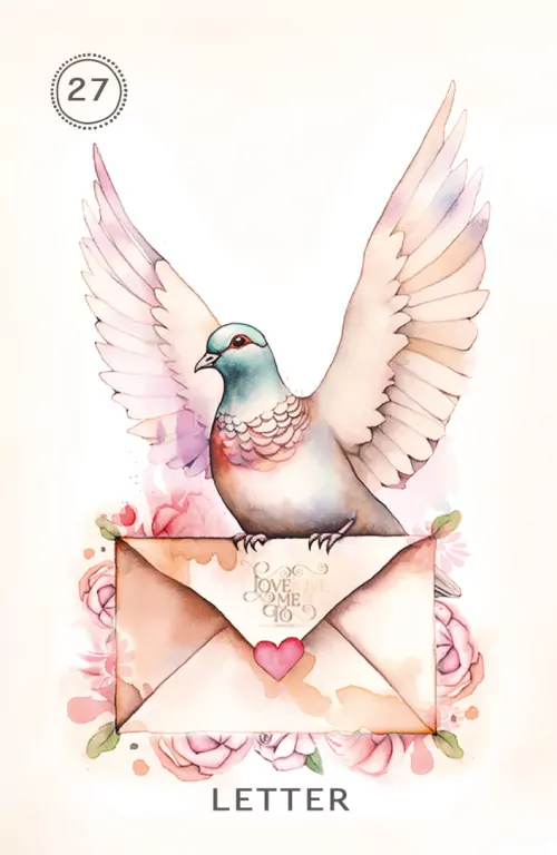 Karty tarot Sweet Blossom Lenormand Cartamundi - tantis.pl