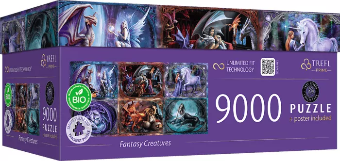 Puzzle 9000. Fantasy Creatures Anne Stokes - tantis.pl