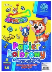 Zeszyt papierów kolorowych nabłyszczanych