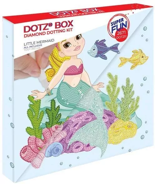 Diamond Dotz - Box Little Mermaid - tantis.pl