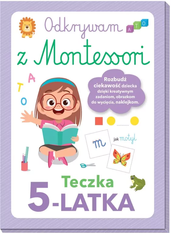 Odkrywam z Montessori. Teczka 5-latka - tantis.pl