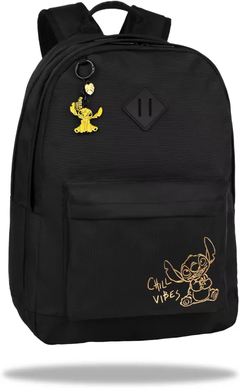 Plecak młodzieżowy Coolpack Scout black 2 Stitch - tantis.pl