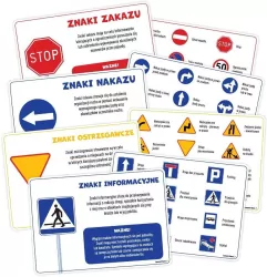 Plansze edukacujne - znaki drogowe