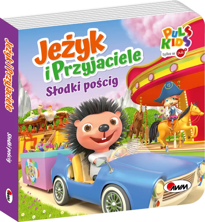Słodki pościg. Jeżyk i przyjaciele - tantis.pl