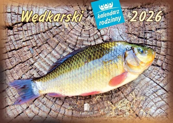 Kalendarz 2026 rodzinny Wędkarski - tantis.pl