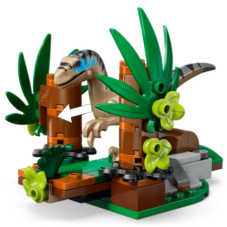 LEGO® Jurassic World. Ucieczka terenówką przed raptorem 76972 - tantis.pl