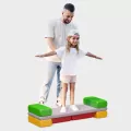 Klocki Budowlane Cegły. Deska dydaktyczna 7 - tantis.pl
