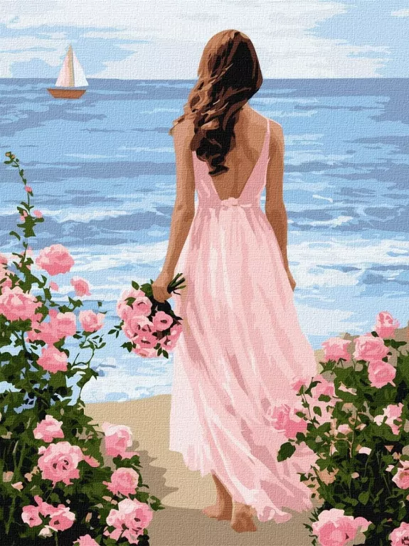 Malowanie po numerach - Ocean 30x40cm - tantis.pl