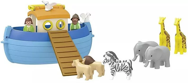 Moja Arka Noego. Zestaw z figurkami Junior 71681 - tantis.pl