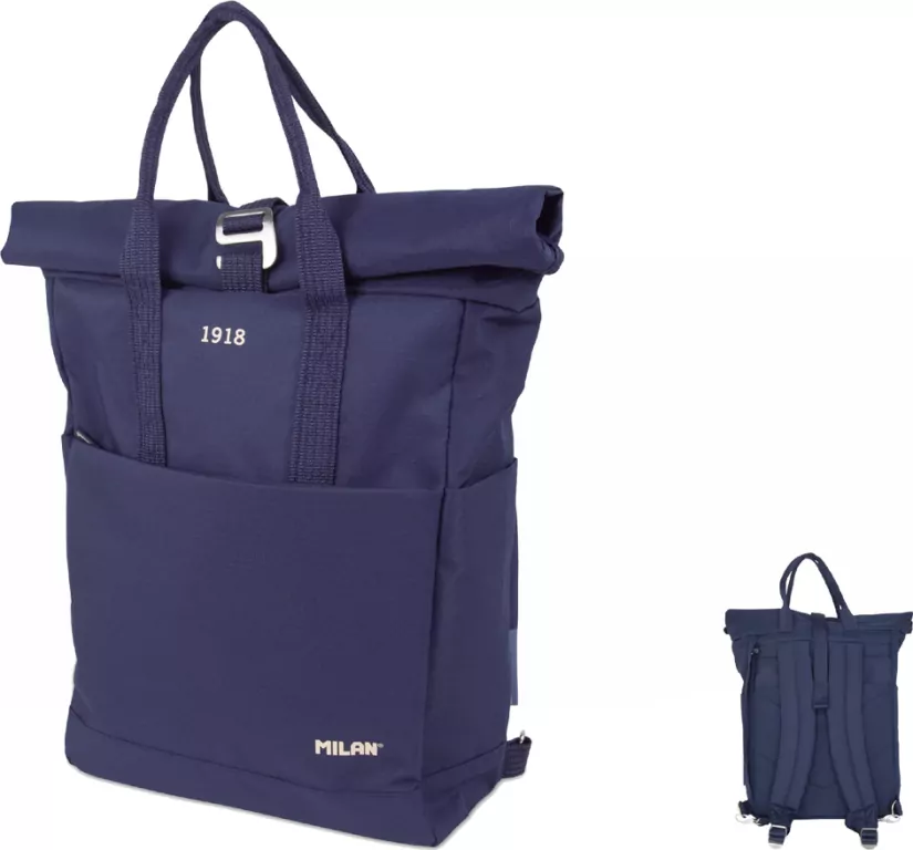 Plecak torba zwijana 10l niebieska - tantis.pl