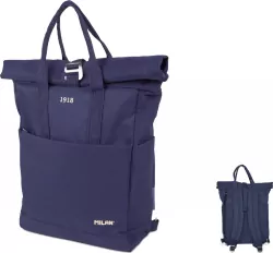 Plecak torba zwijana 10l niebieska