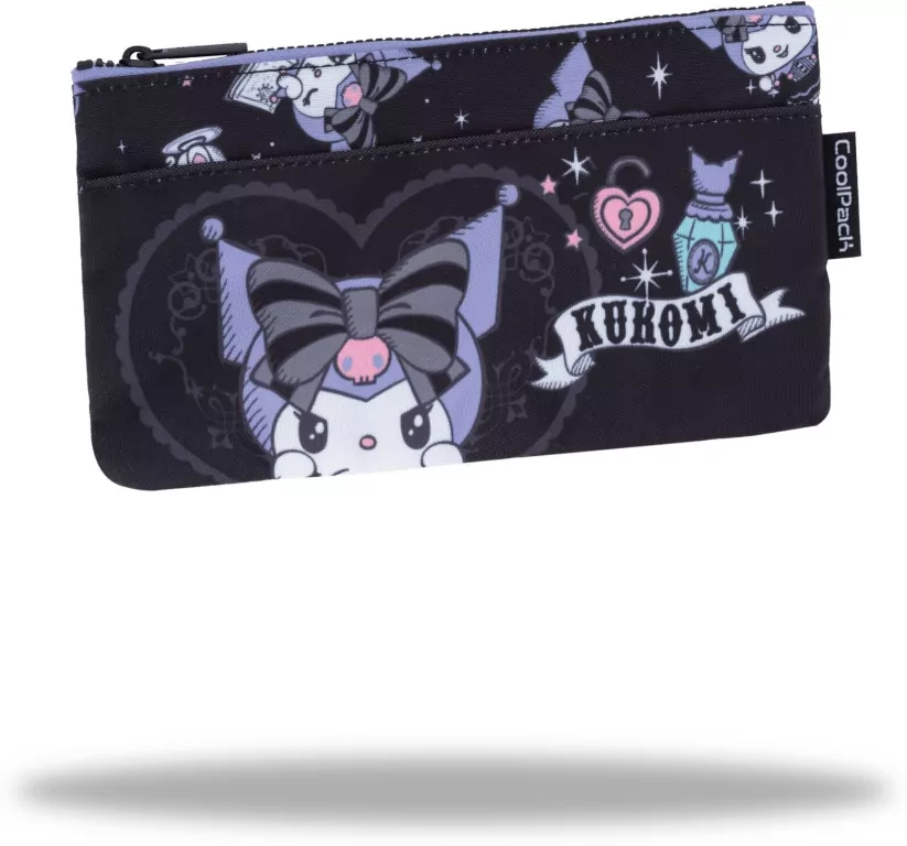 Saszetka płaska Kuromi Bonnie - tantis.pl