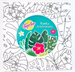 Ramka Koło MDF do kolorowania. ToysInn