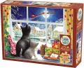 Puzzle 275 XL Czekając na Świętego Mikołaja 113764 - tantis.pl