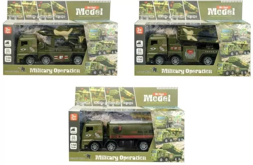 Pojazd metalowy wojskowy z napędem mix - tantis.pl