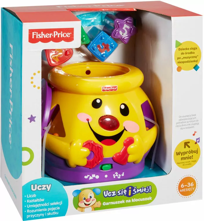 Garnuszek na klocuszek. Fisher-Price - tantis.pl