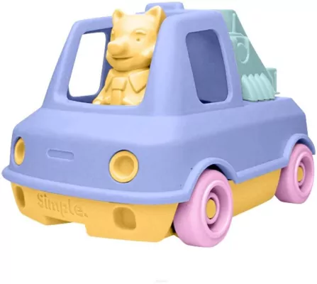 Pierwszy wóz strażacki niebieski