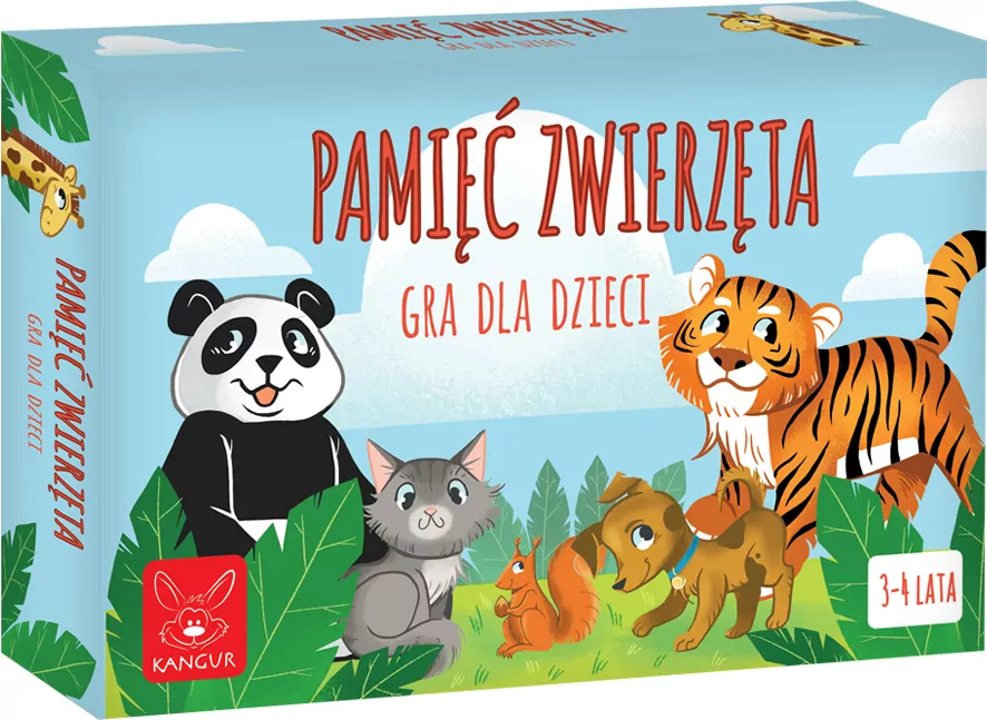 Gra Pamięć Zwierzęta - tantis.pl