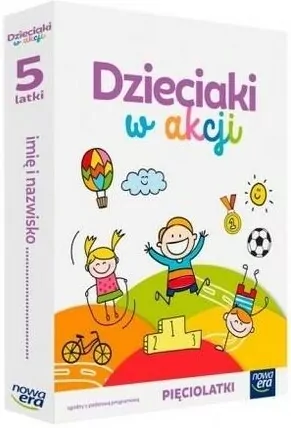 Dzieciaki w akcji. Pięciolatki. Box - tantis.pl