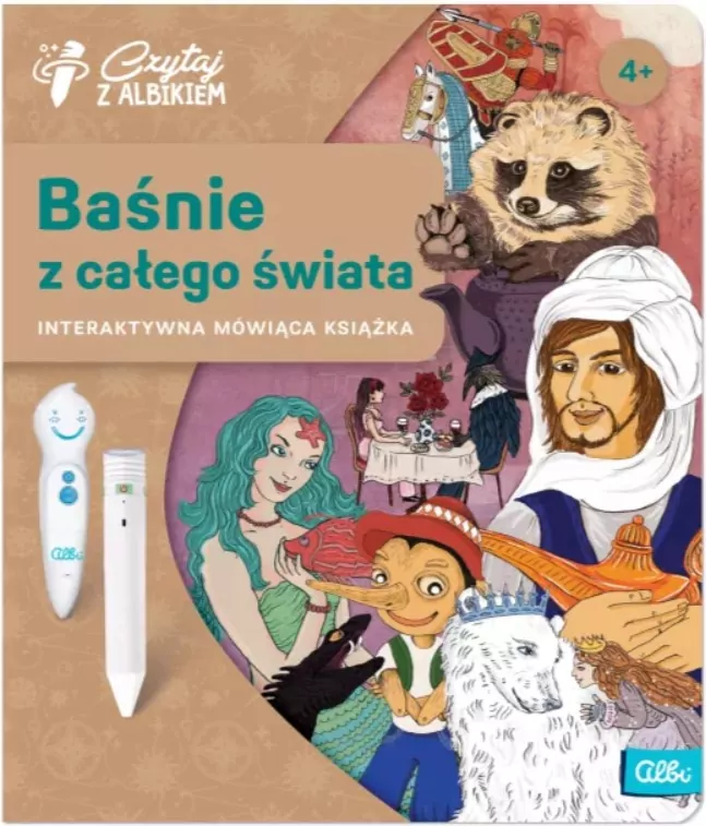 Książka Baśnie z całego świata 4+. Czytaj z Albikiem - tantis.pl