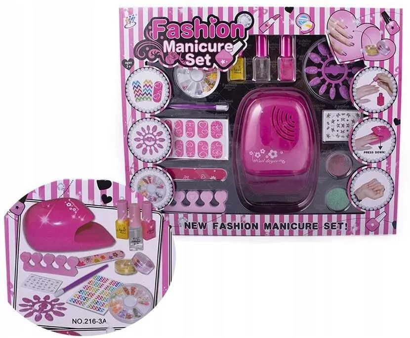 Zestaw do paznokci lampa + akcesoria - tantis.pl