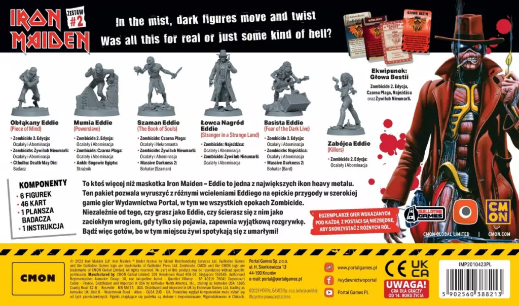 Portal Games. Zoombicide: Iron Maiden, pack 2 - tantis.pl