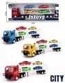 Laweta z zestawem aut 1:24 MIX - tantis.pl