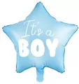 Balon foliowy Gwiazdka It's a boy 48cm niebieski - tantis.pl