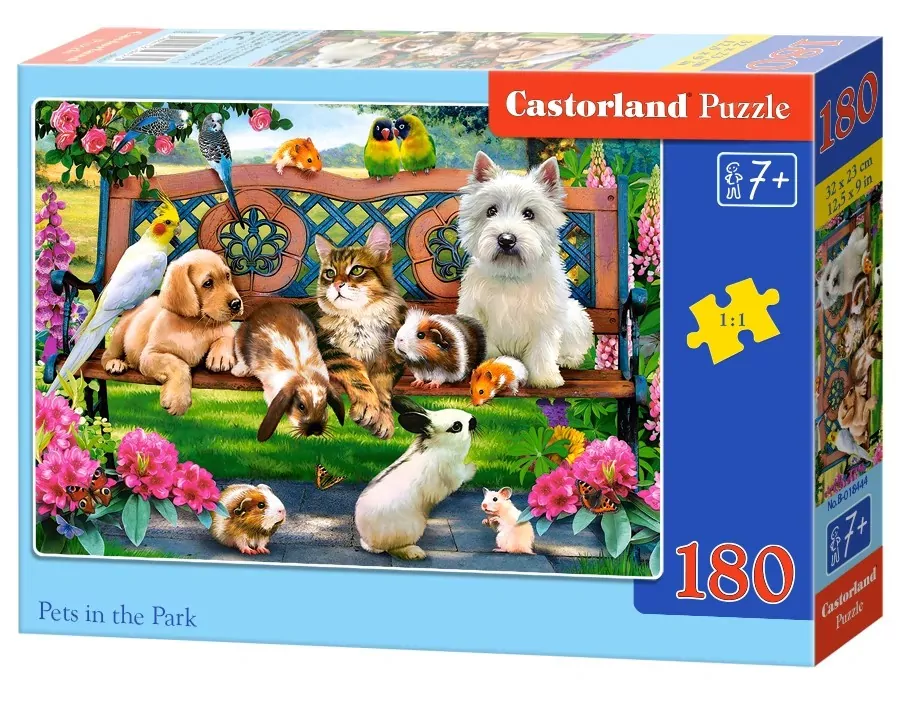 Puzzle 180. Pets in the Park - tantis.pl