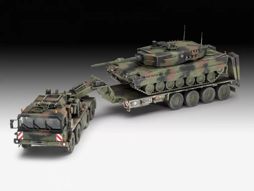 Model plastikowy SLT 50-3 Elefant + Leopard 2A4 - tantis.pl