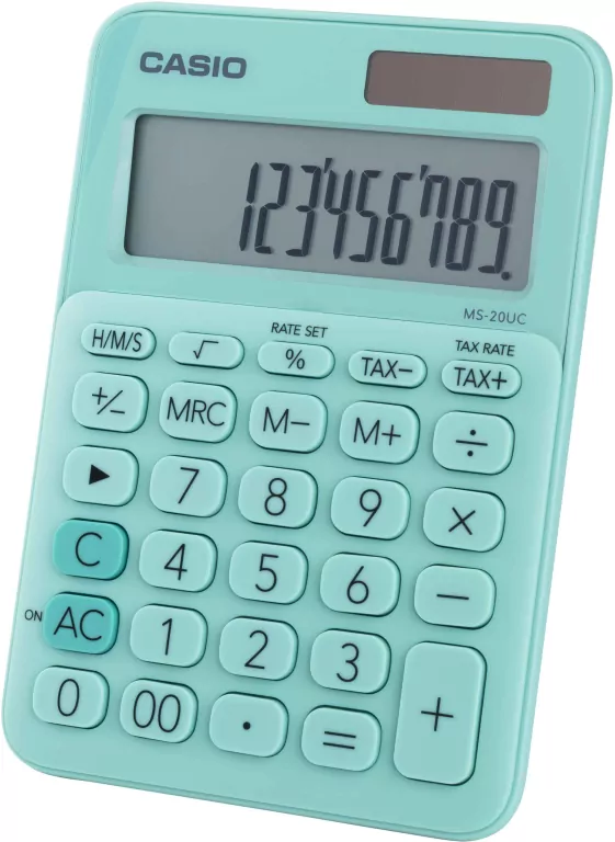 Kalkulator Casio MS-20UC-GN BOX - tantis.pl