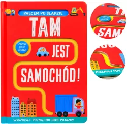 Tam jest samochód! Palcem po śladzie