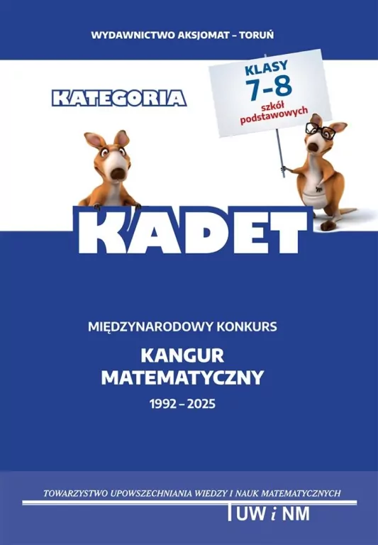 Matematyka z wesołym kangurem kategoria Kadet 2025 - tantis.pl