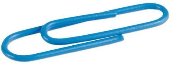 Spinacze winylowane 33 mm. Pudełko 100 sztuk - tantis.pl