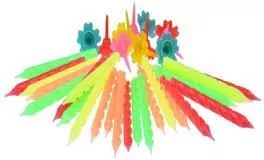 Świeczki urodzinowe Neon op.  (DS6238) - tantis.pl