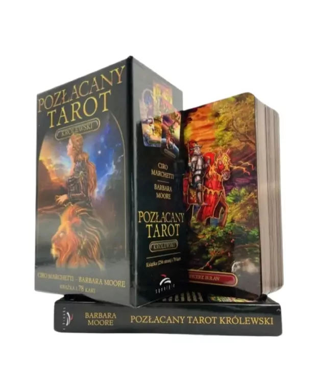 Pozłacany Tarot Królewski - tantis.pl