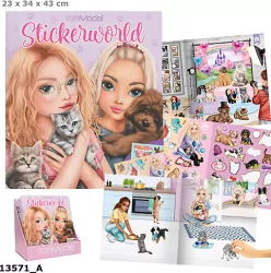 Zestaw Kitty and Doggy Top Model z naklejkami 13571A