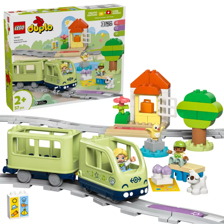 LEGO® Duplo. Przygoda z interaktywnym pociągiem 10427 - tantis.pl