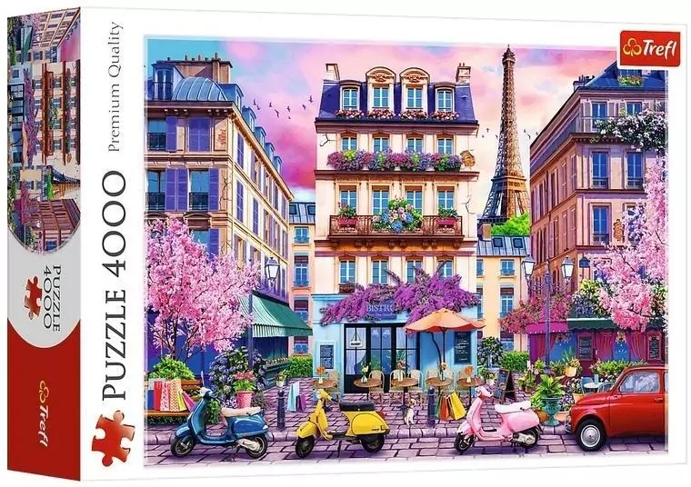 Puzzle 4000 Wiosna w Paryżu TREFL - tantis.pl