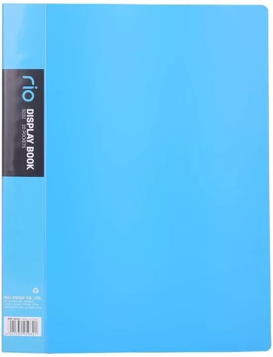Album ofertowy A4 Rio 20 koszulek niebieski - tantis.pl