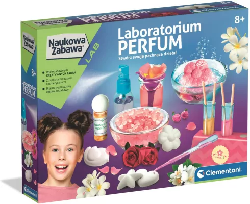 Zestawy doświadczalne - Clementoni. Laboratorium Perfum 50887